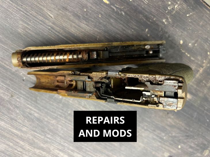 Gunsmith-Custom Gunsmithing- Firearm repair- Training- Gunsmithing- Gunsmith tools-Smith & Wesson- Cerakote- Custom Cerakote-