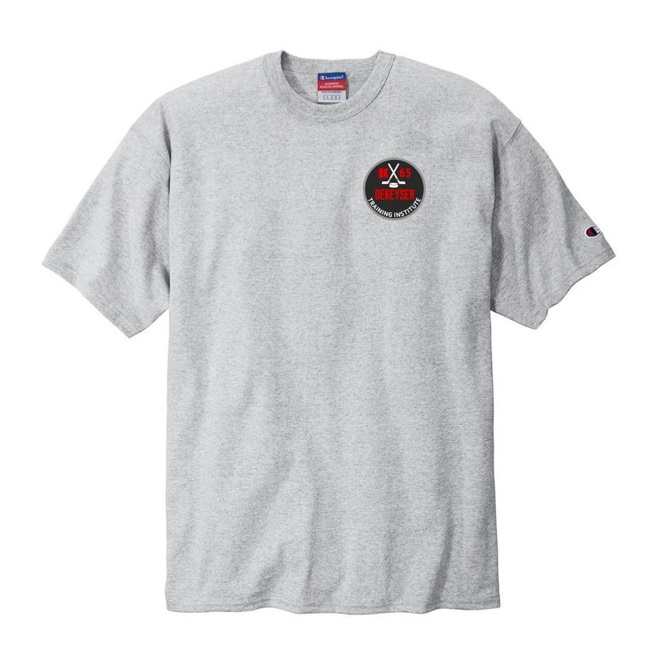 Light Grey T-shirt with Small Logo