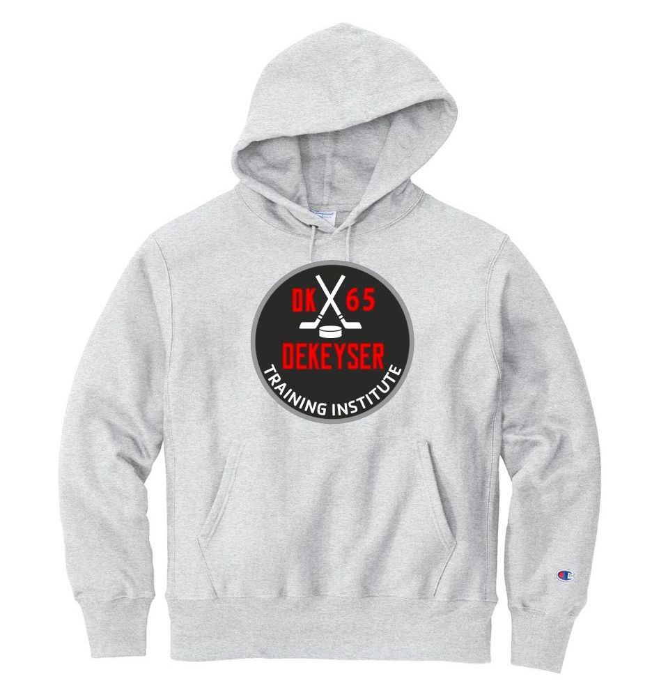 Light Grey Hoodie Large Logo