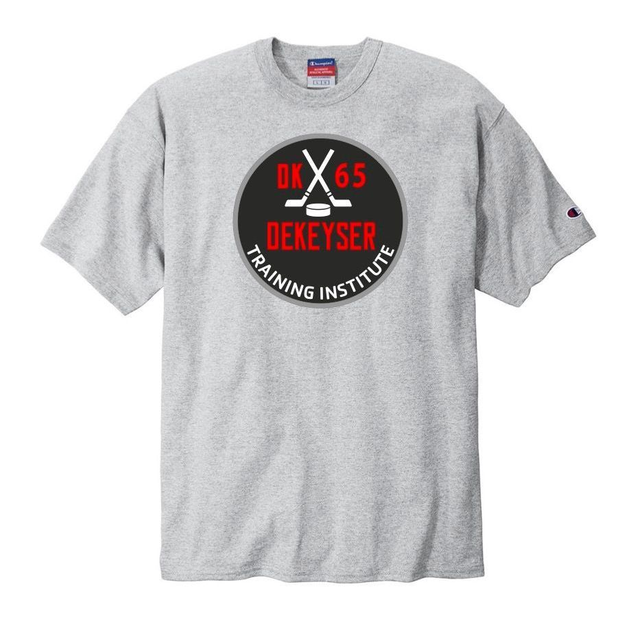 Grey T-shirt large logo