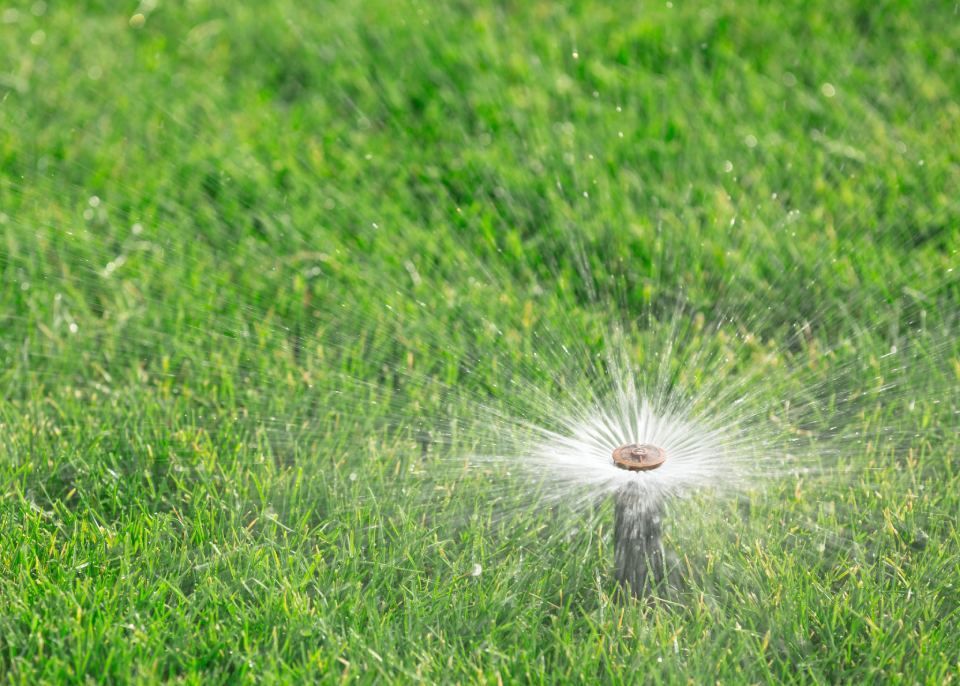 impianto di irrigazione per il giardino
