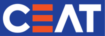 Logo CEAT in bianco e arancione su sfondo blu.