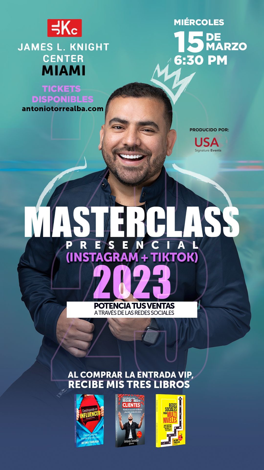 masterclass instagram y tiktok