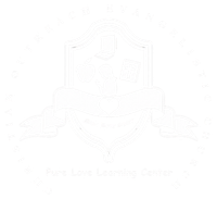 Faint circular logo with a shield and banner, text barely visible on a white background