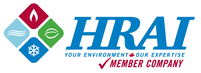 HRAI logo with blue and red diamond icons and the tagline “Your Environment + Our Expertise” for a member company