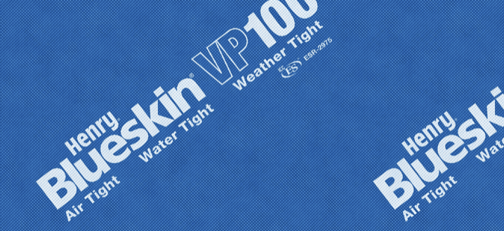 Henry blueskin vp 100 air tight water tight weather tight