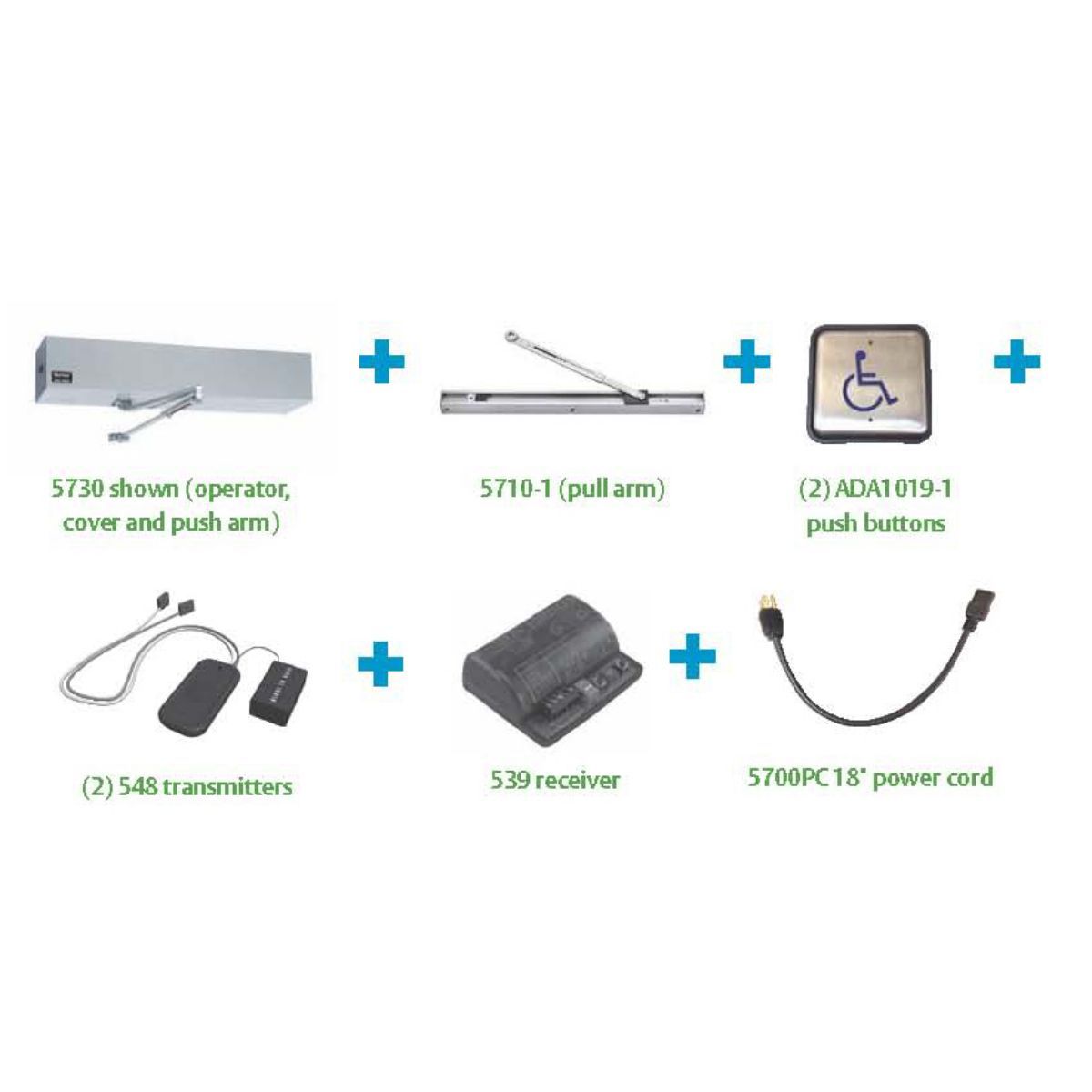 Norton 5740K3 - Norton 5700 Series Automatic Door Opener