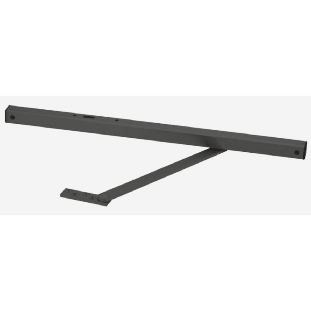 Glynn Johnson 904S-BLK Surface Overhead Stop Only