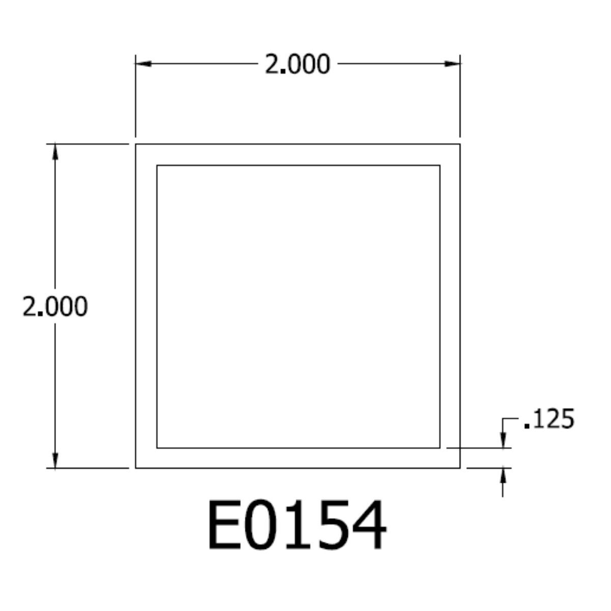 Pre-Finished Aluminum Smooth Tube - Square & Rectangular