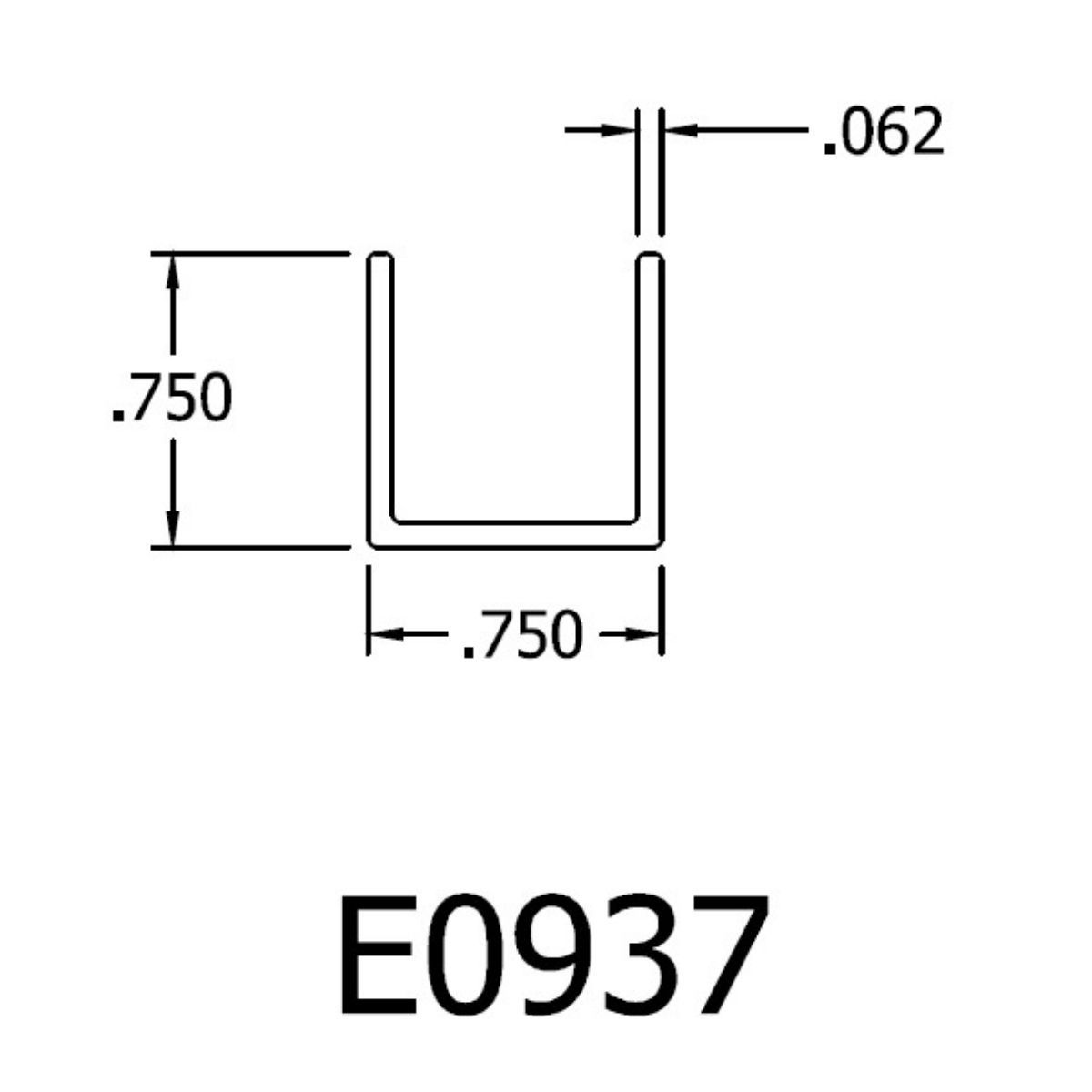 Pre-Finished Aluminum U-Channel
