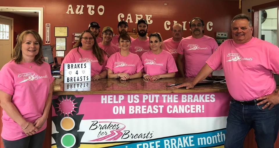 Brakes For Breasts at Auto Care Clinic | Brakes For Breasts
