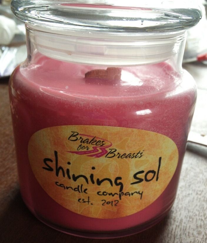 Pink candles Shining Sol for Brakes For Breasts | Brakes For Breasts