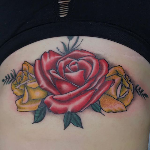 Rose Tattoo – Gainesville, FL – Bodytech Tattooing & Piercing 