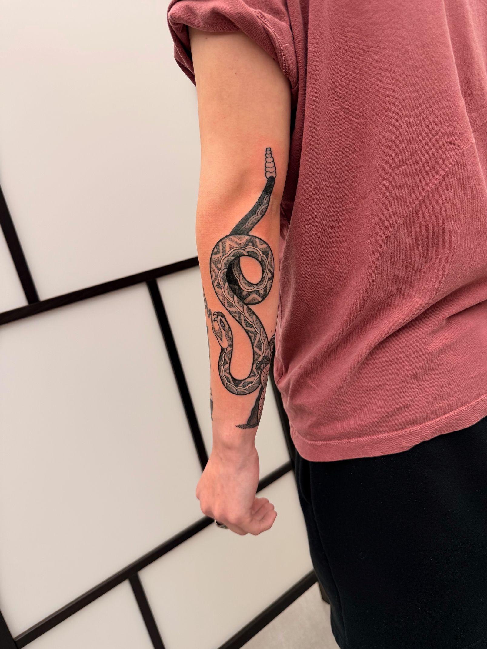 Rattle Snake Tattoo – Gainesville, FL – Bodytech Tattooing & Piercing 