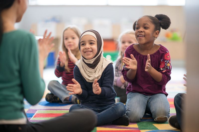 Kids Clapping — York, PA — Sunshine Christian Daycare / Learning Center