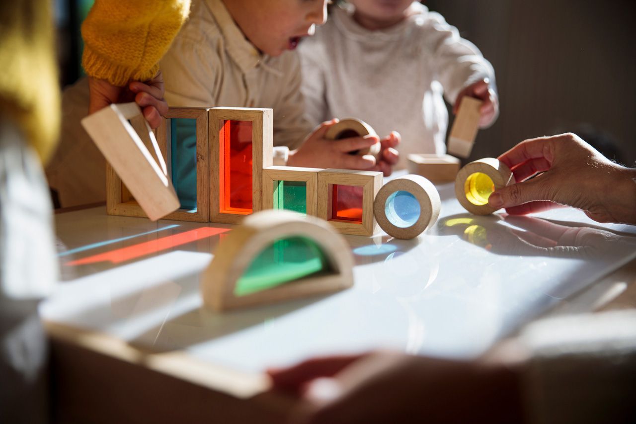 Shape Blocks — York, PA — Sunshine Christian Daycare / Learning Center