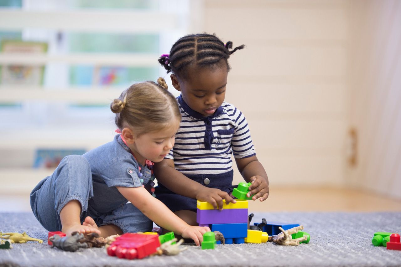 Toddlers Playing — York, PA — Sunshine Christian Daycare / Learning Center
