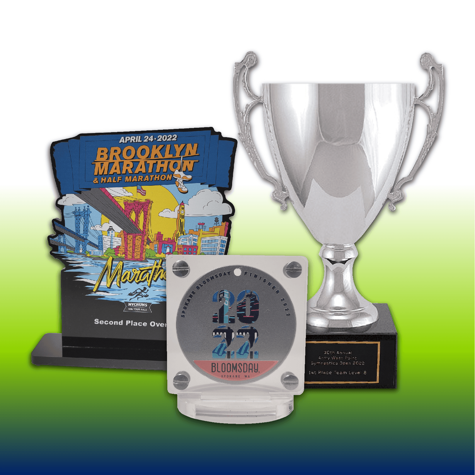 Various awards and trophies