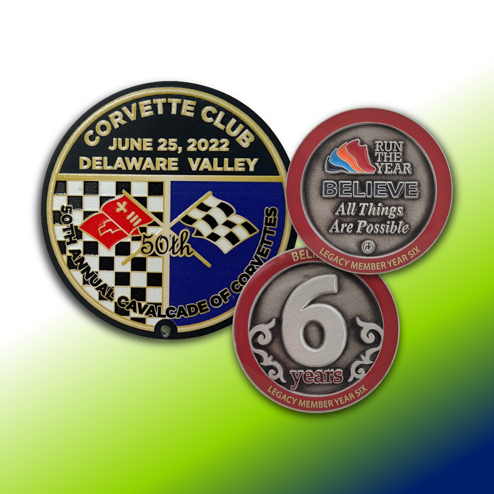 Coins are available in 1 1/2