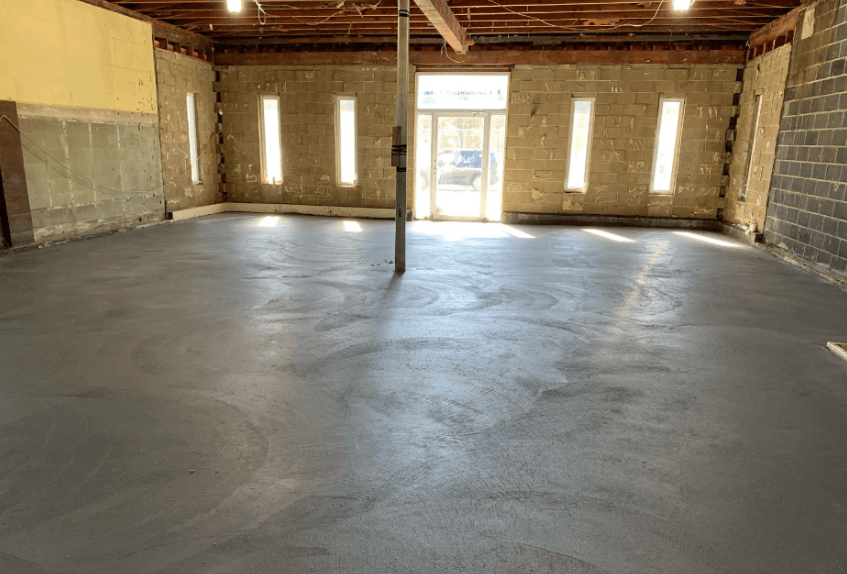 interior building pre construction