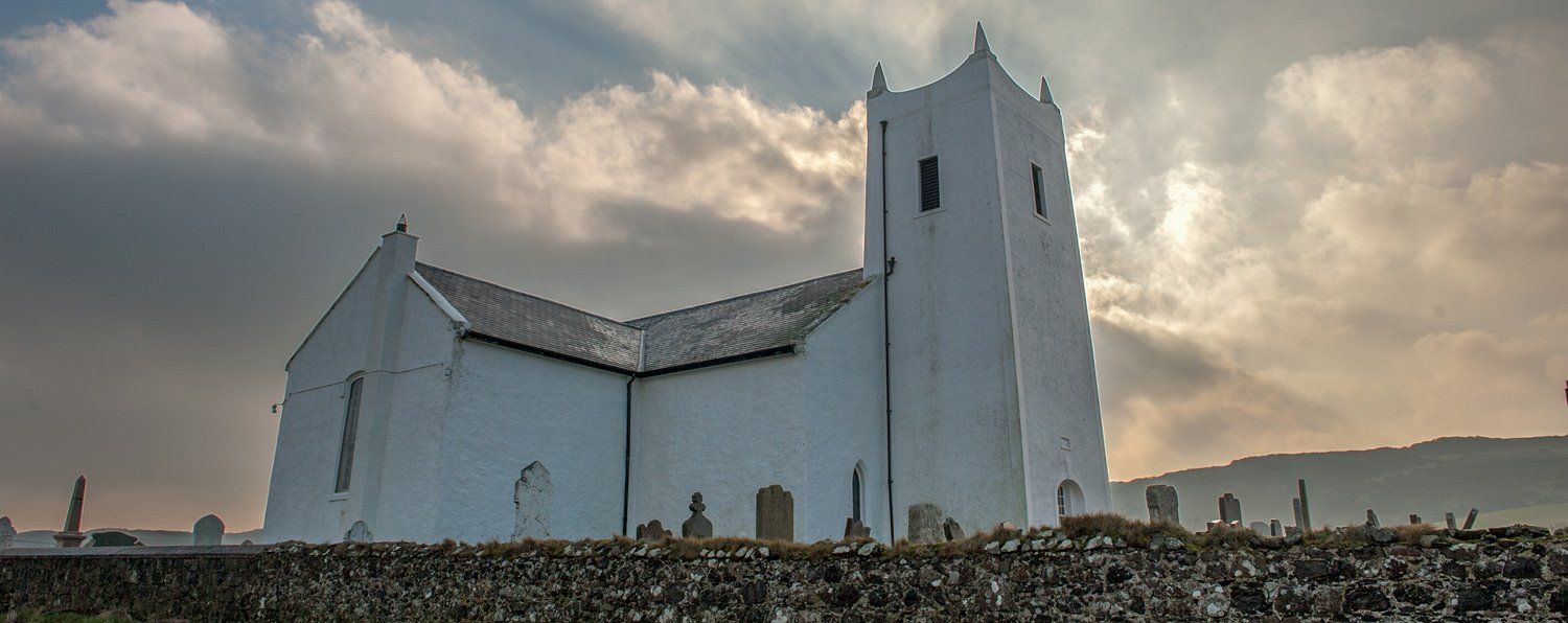 Photo of Ballintoy Church by © Art Ward