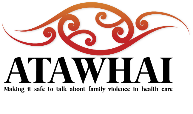 ATAWAI logo. Māori design in orange and red above black text.