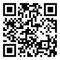 QR code with black and white squares.