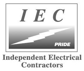 The logo for iec pride independent electrical contractors The logo for iec pride independent electrical contractors