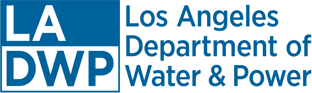 The logo for the los angeles department of water and power