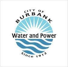 The logo for the city of burbank water and power since 1913.