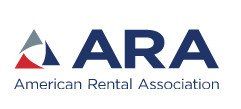 ARA logo: Blue letters 