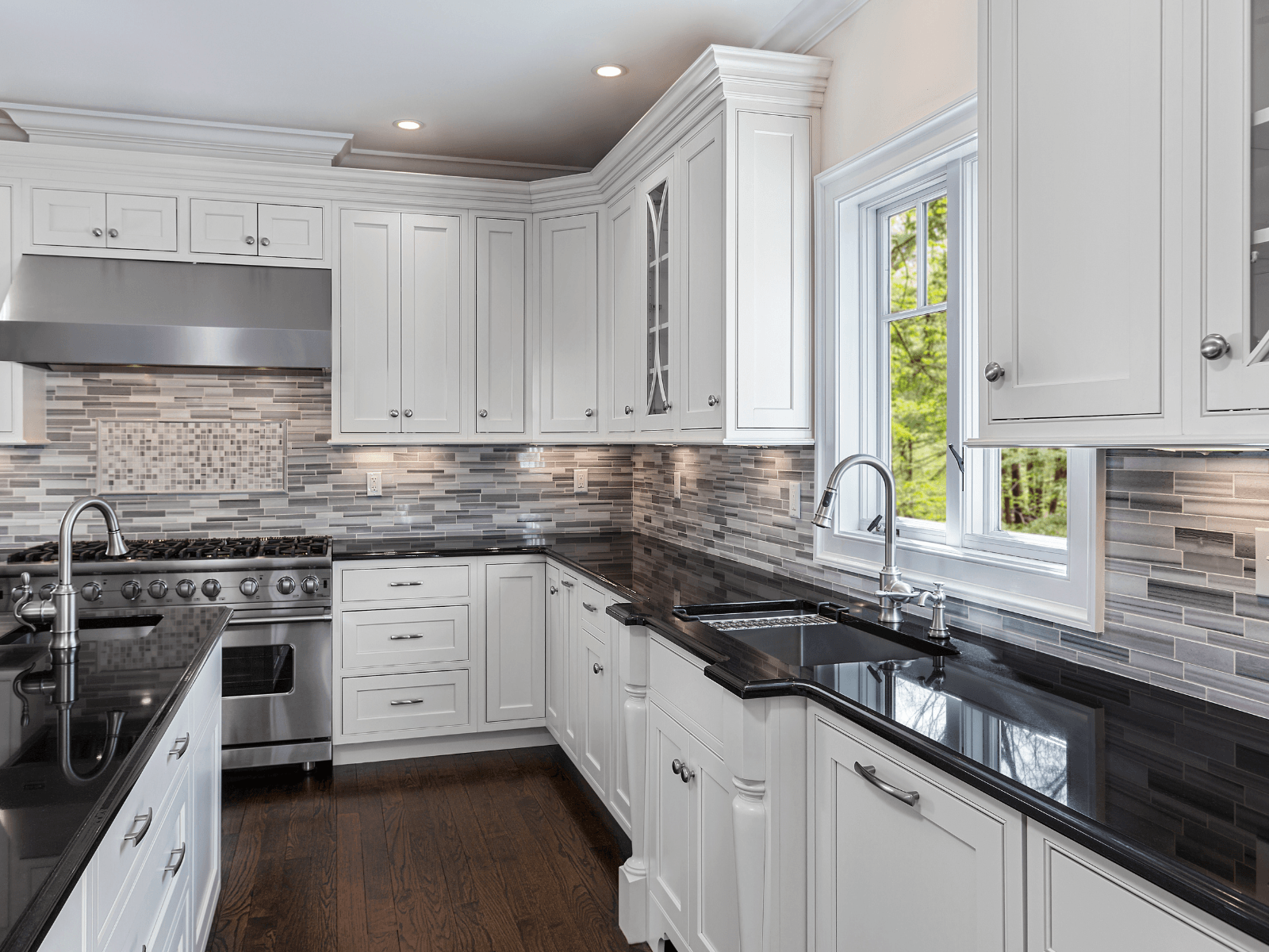 newly furnished kitchen room