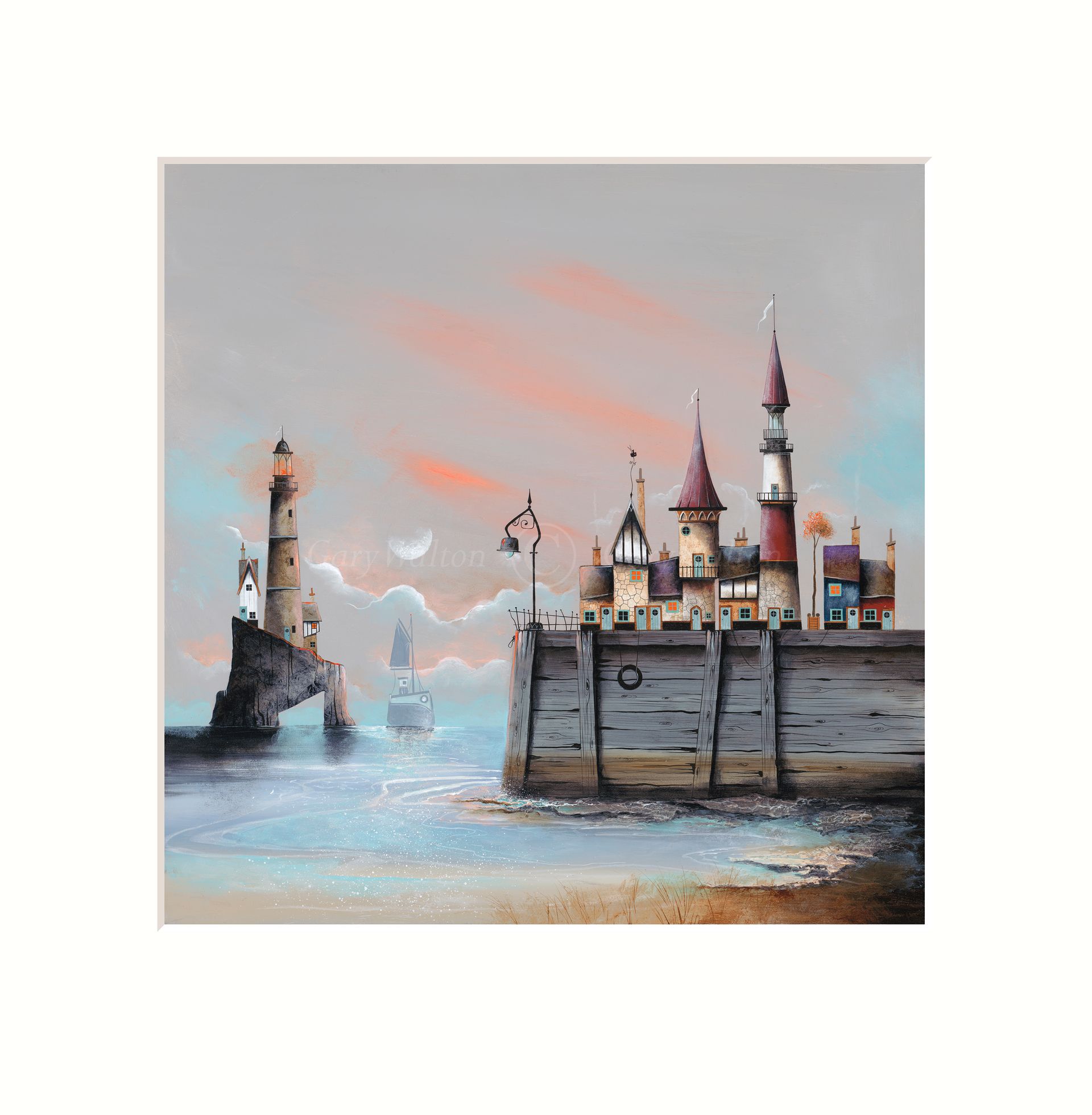 Moon Drifting by Gary Walton for sale at K-Frames Sittingbourne Kent