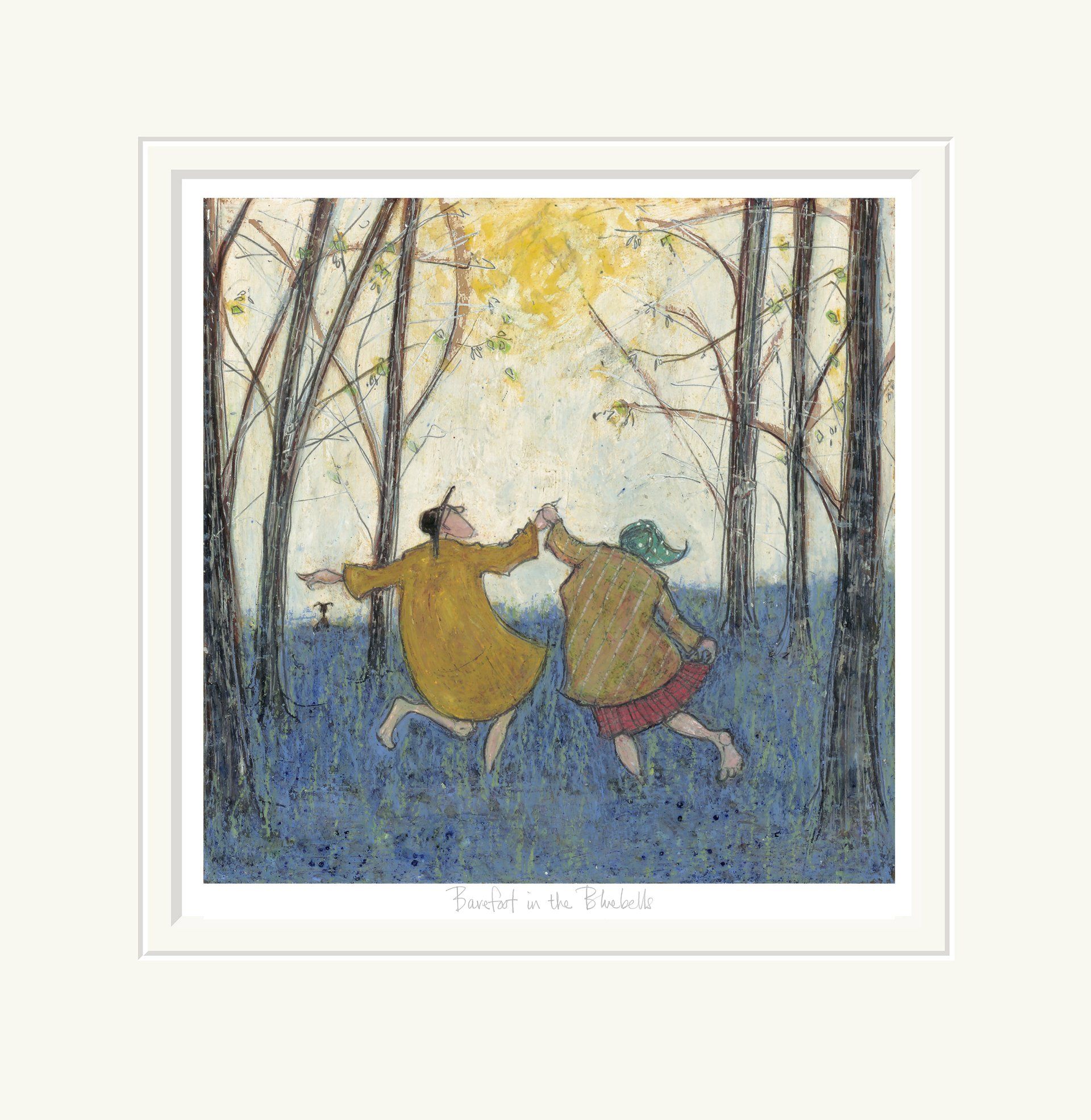Barefoot in the bluebells by Sam Toft for sale Sittingbourne Kent