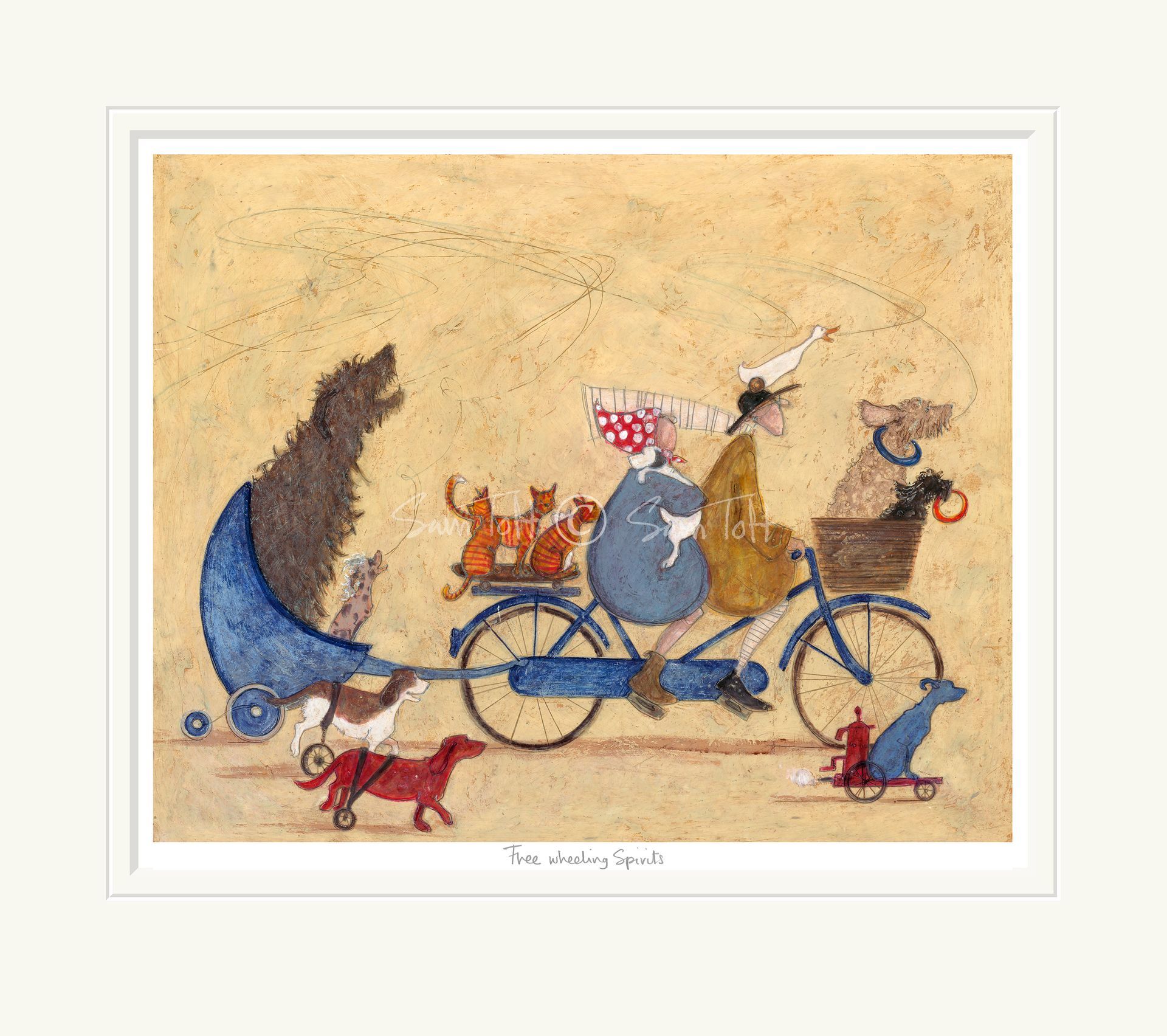 Free Wheeling Spirits by Sam Toft 