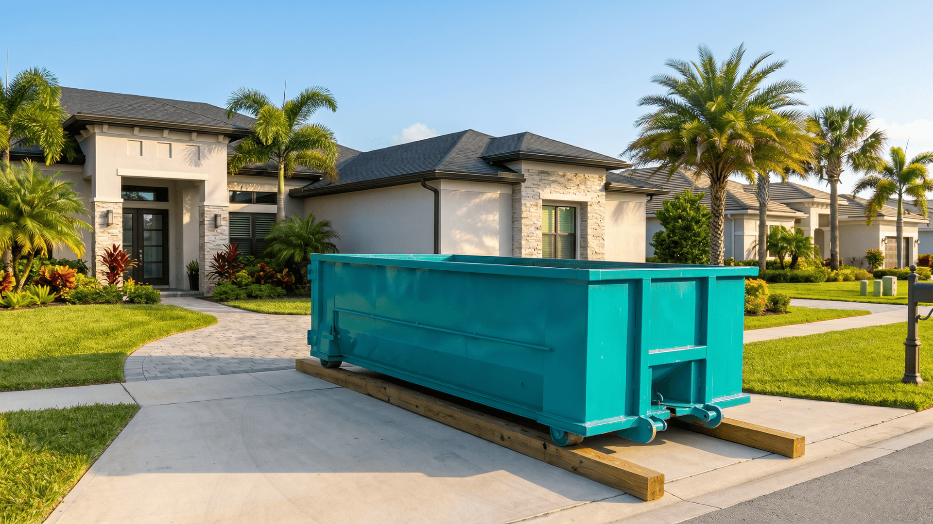 15 yard dumpster deck removal Cutler Bay FL