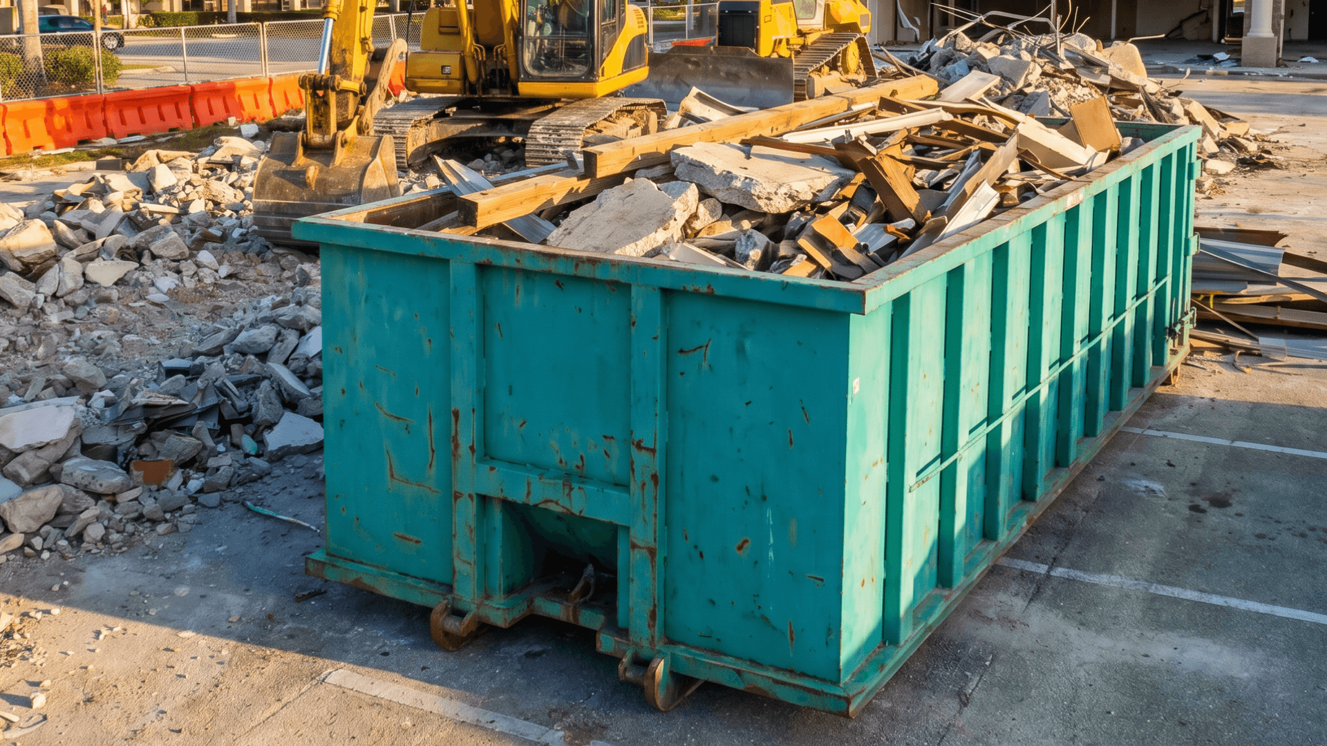 20 yard dumpster garage attic clearout Cutler Bay FL