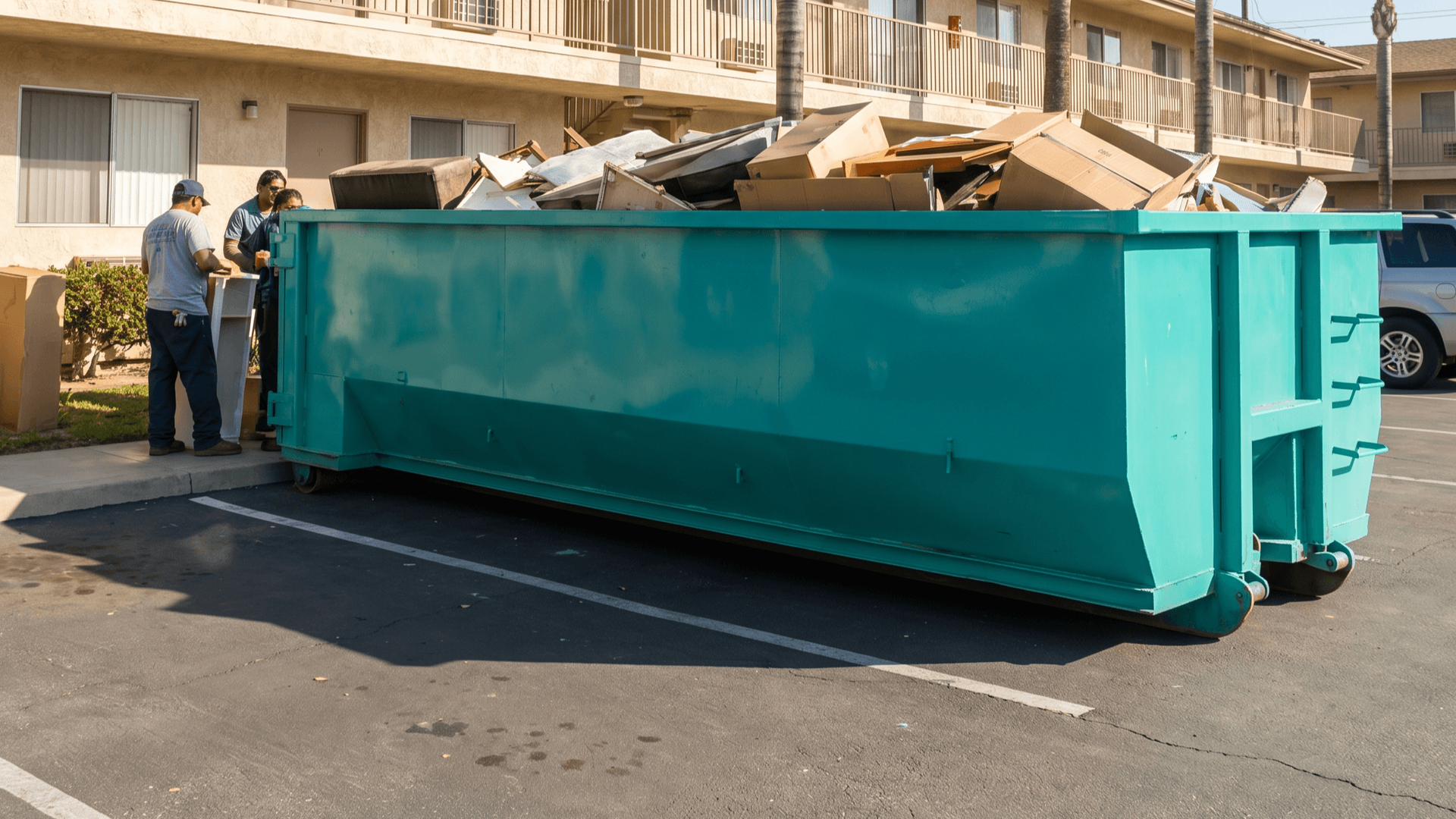 20 yard dumpster kitchen renovation Cutler Bay FL