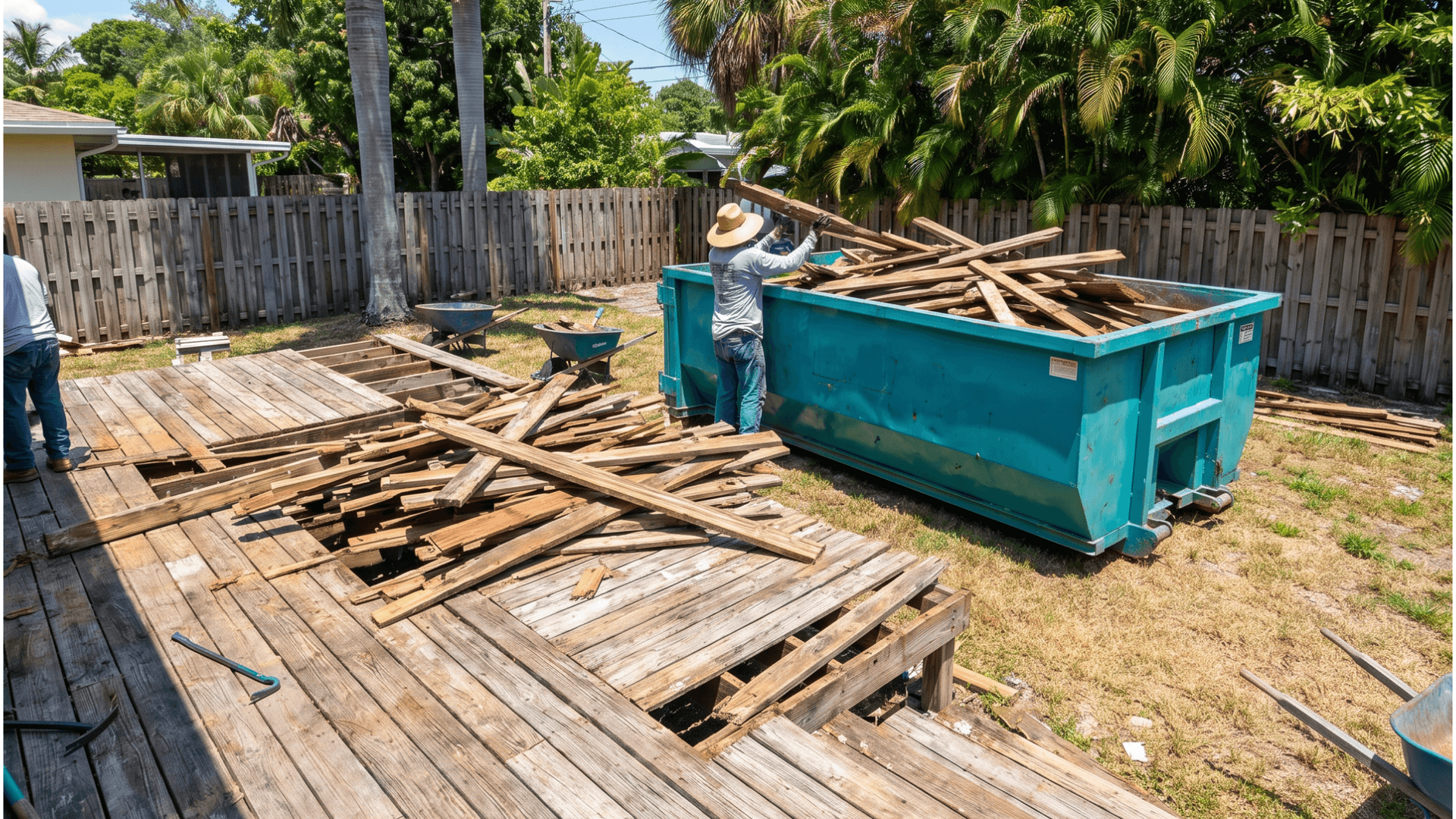 30-40 yard dumpster office cleanout Cutler Bay FL