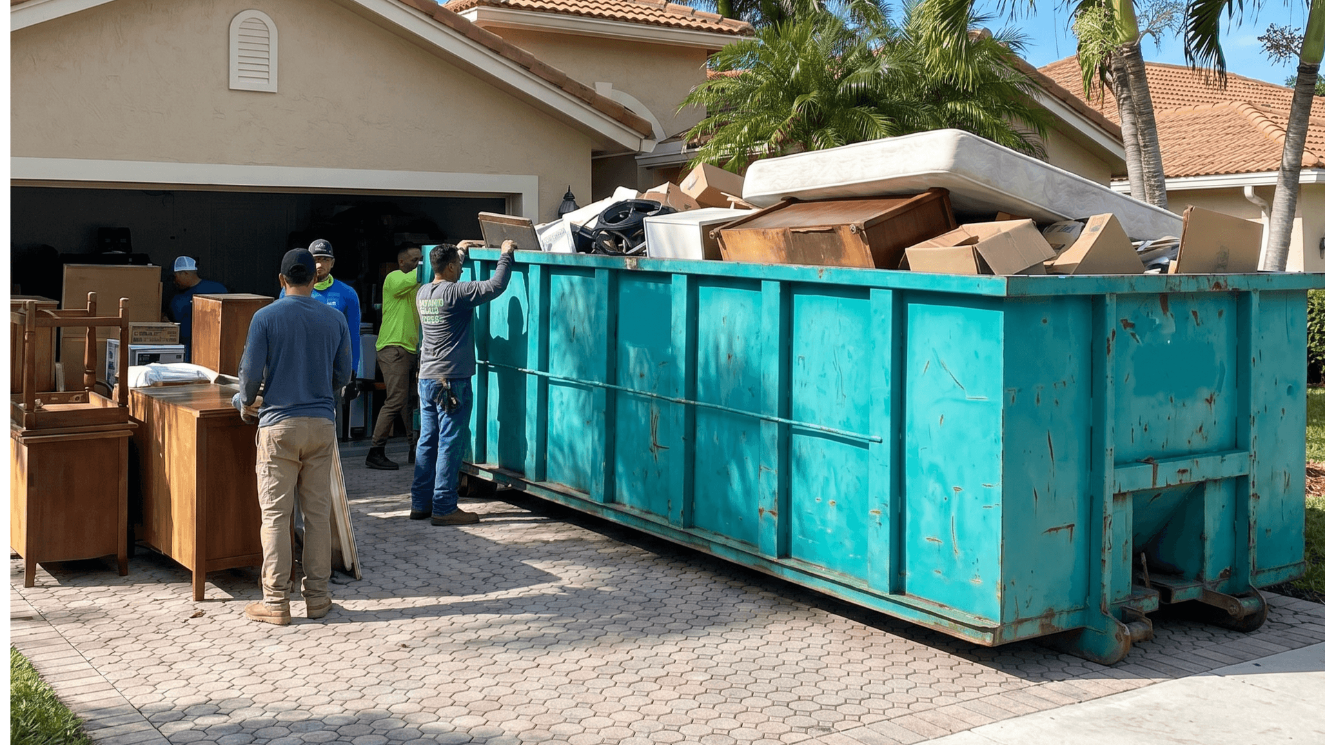 30-40 yard dumpster rental Cutler Bay FL roll off