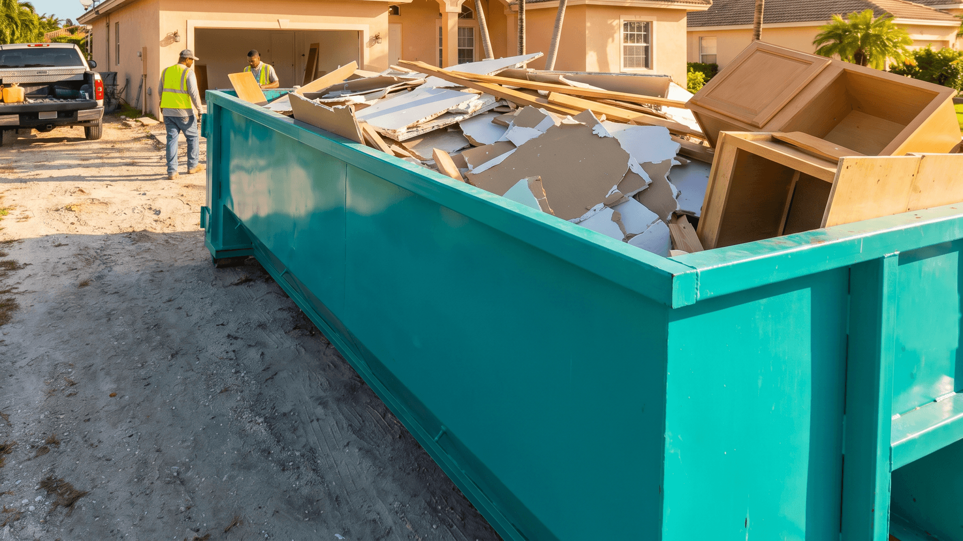 30-40 yard dumpster whole home flip Cutler Bay FL