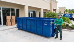 20 yard roll off dumpster rental Cutler Bay FL