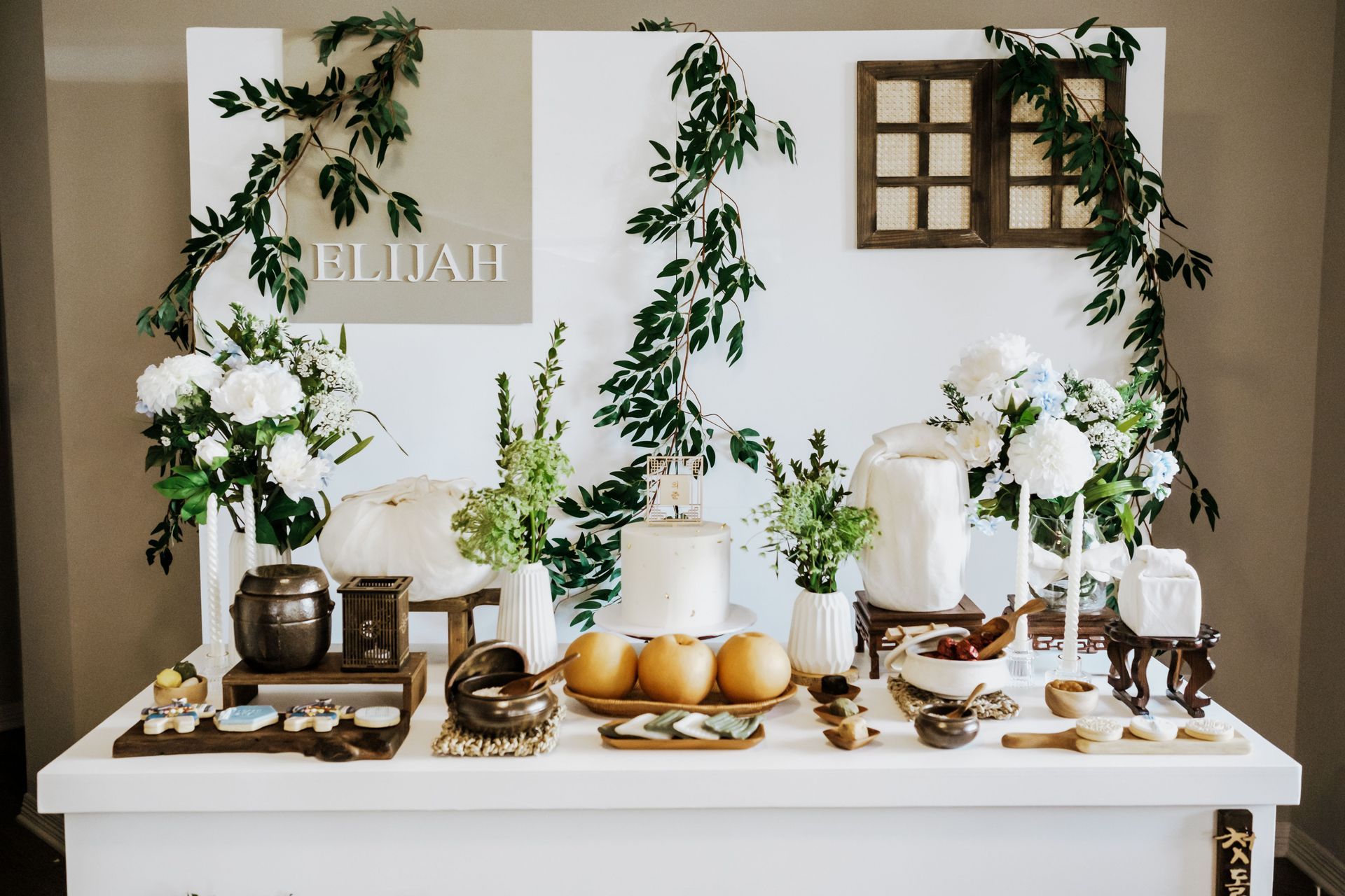 Elegant White Dessert Table — Vivienne Celebrant - Gold Coast Wedding Celebrant in Mudgeeraba, QLD