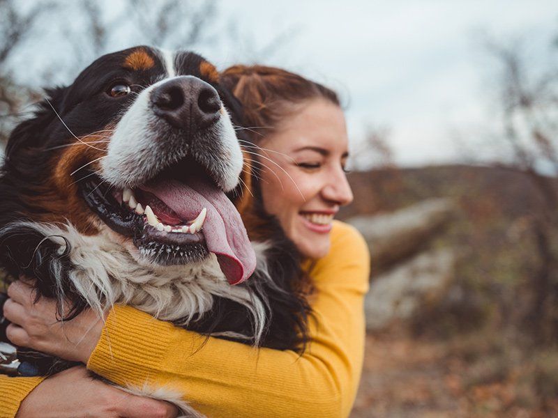 Dog And Owner — Decatur, IL — Sensible Hearing