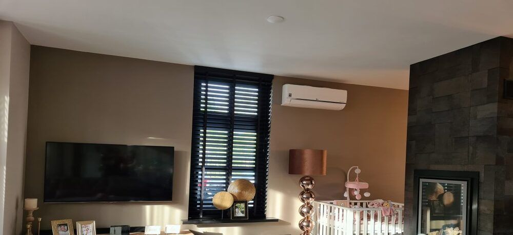 airco in studeerkamer