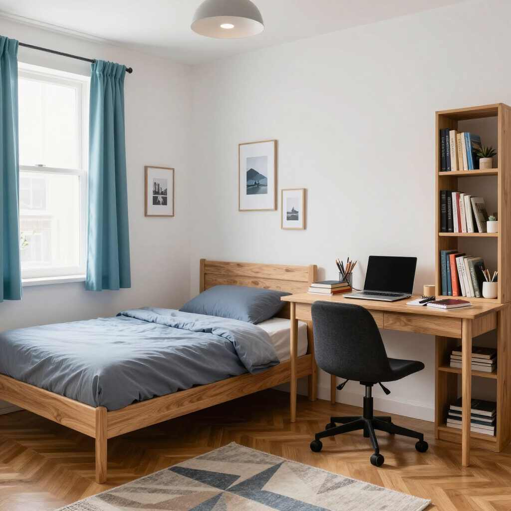 studentenkamer-Kamertje, Studentenflat-Studentenonderkomen- Studentenwoning-Huurkamer