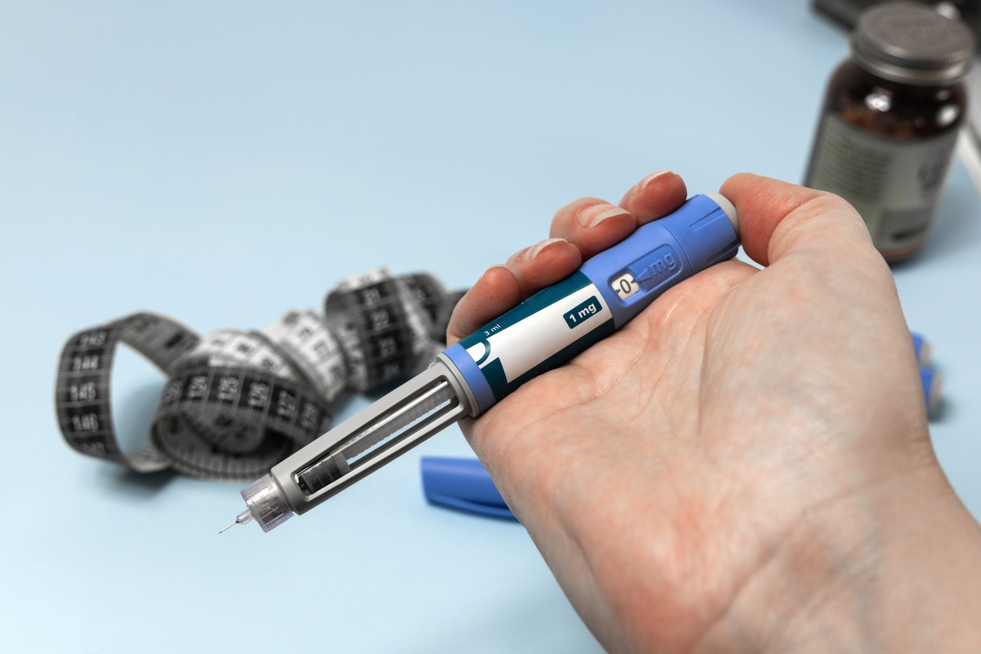 Professional hormone therapy using injectable medication for hormone balance and patient care. Professional hormone therapy using injectable medication for hormone balance and patient care.
