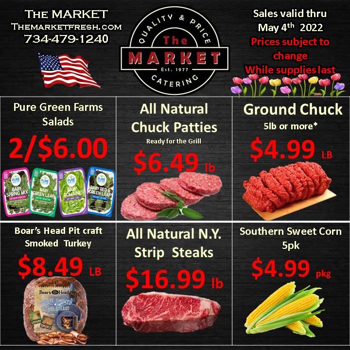Store Specials Brownstown, MI The Market