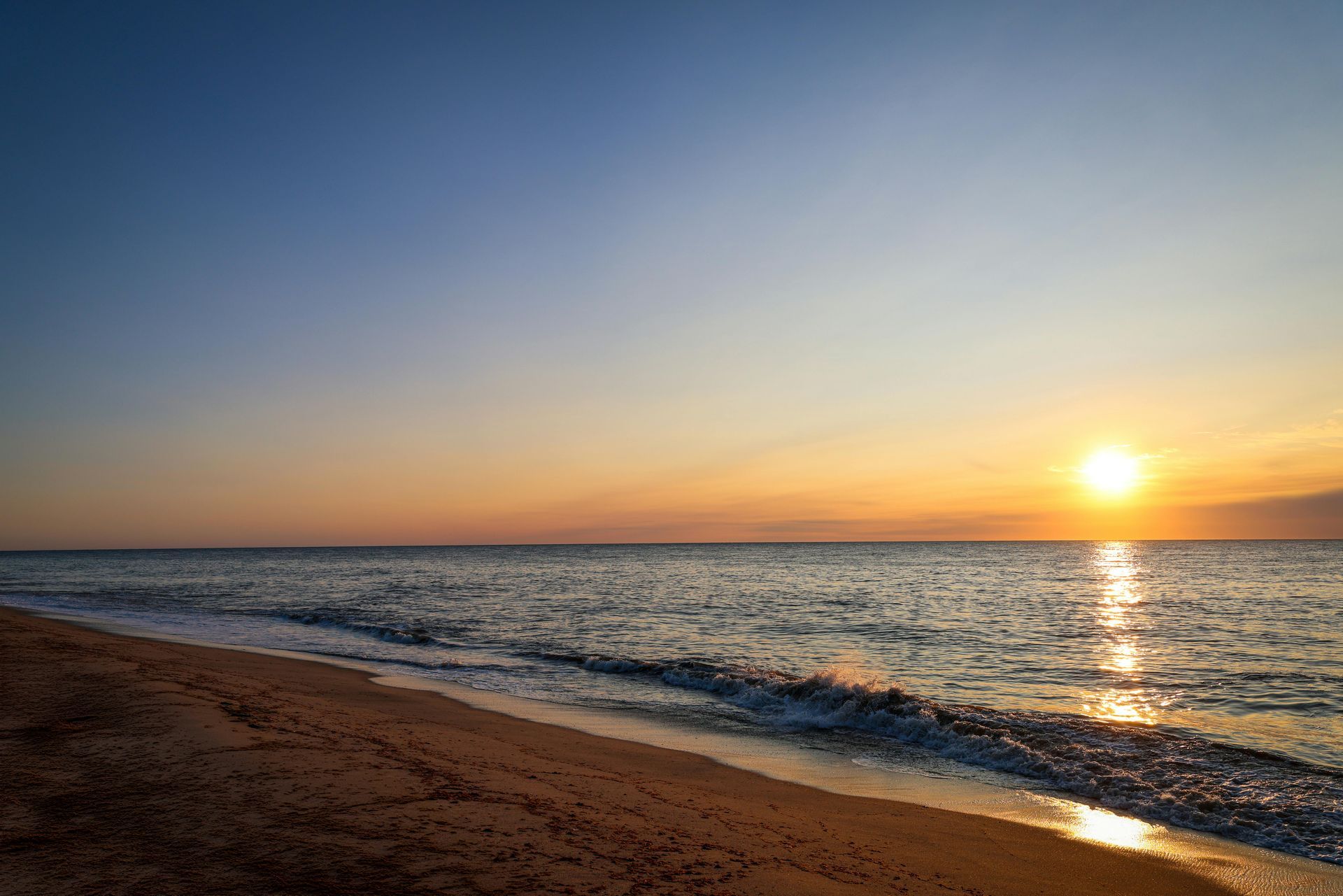 Beach sunset
