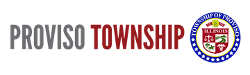 Proviso Township logo: gray